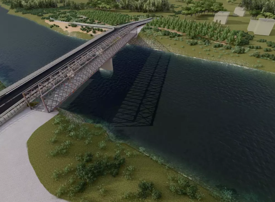 Λακωνία: Η απαγορευμένη εδώ και 21 χρόνια, «σάπια» γέφυρα του Ευρώτα από ψηλά - Δείτε βίντεο