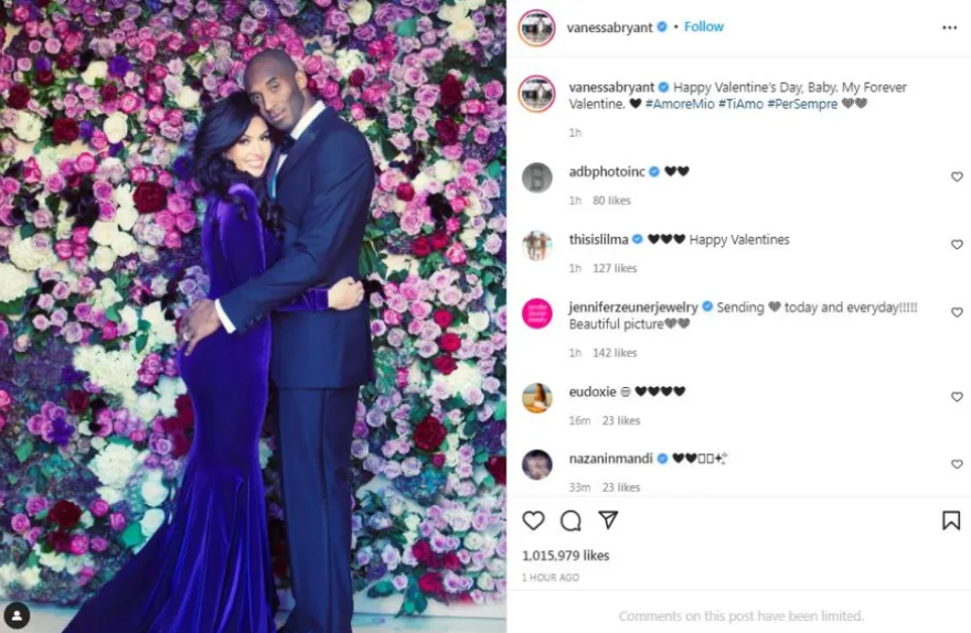 Κόμπι Μπράιαντ: Το συγκινητικό βίντεο που ανάρτησε η σύζυγός του, Βανέσα με φωτογραφίες τους