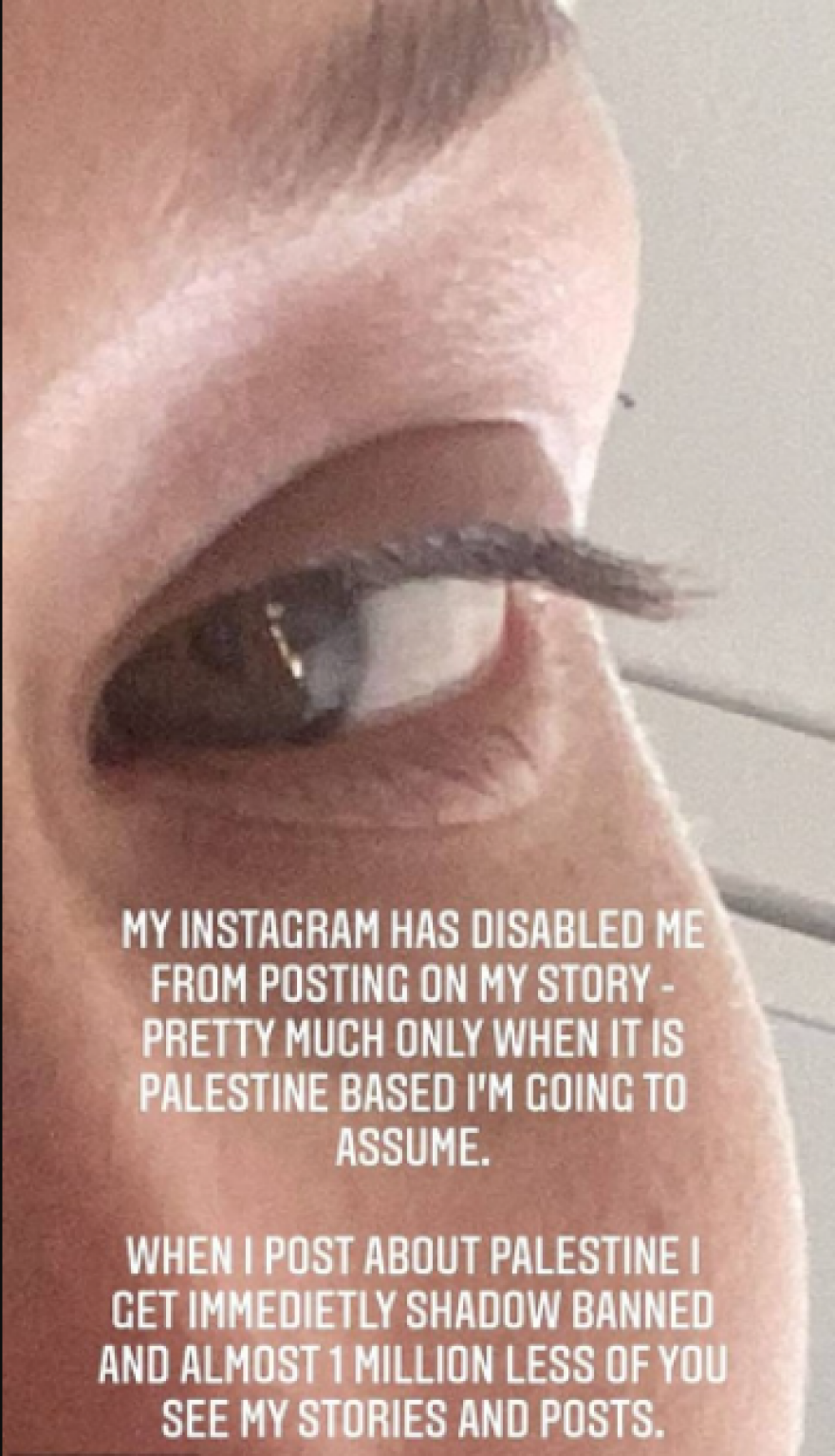 Η Μπέλα Χαντίντ κατηγορεί το Instagram για σαμποτάζ - «Κατεβάζει» όσες αναρτήσεις της αφορούν την Παλαιστίνη