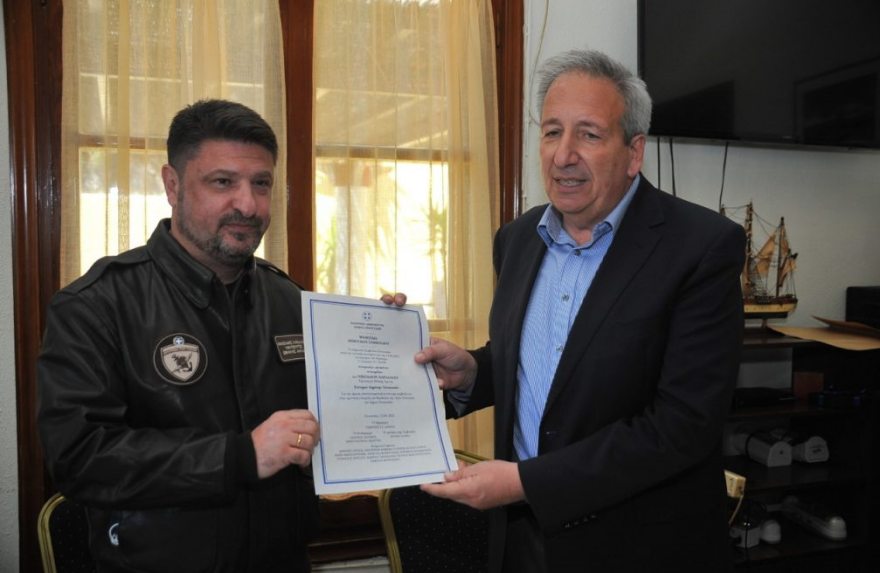 Μήνυμα Χαρδαλιά από τις Οινούσσες: «Τρομοκράτης» η Τουρκία, έτοιμοι να προασπίσουμε τα κυριαρχικά μας δικαιώματα