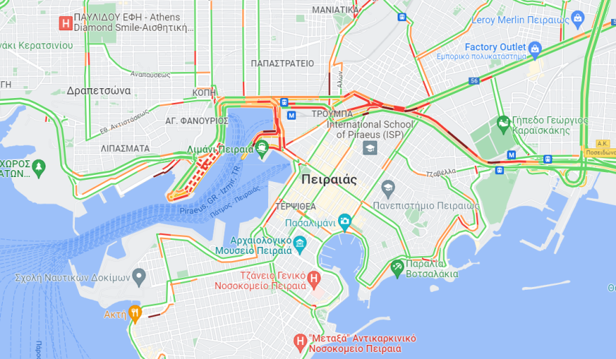 Έξοδος Πάσχα - Κίνηση:  Κορυφώνεται η έξοδος των εκδρομέων του Πάσχα, πού έχει κίνηση τώρα