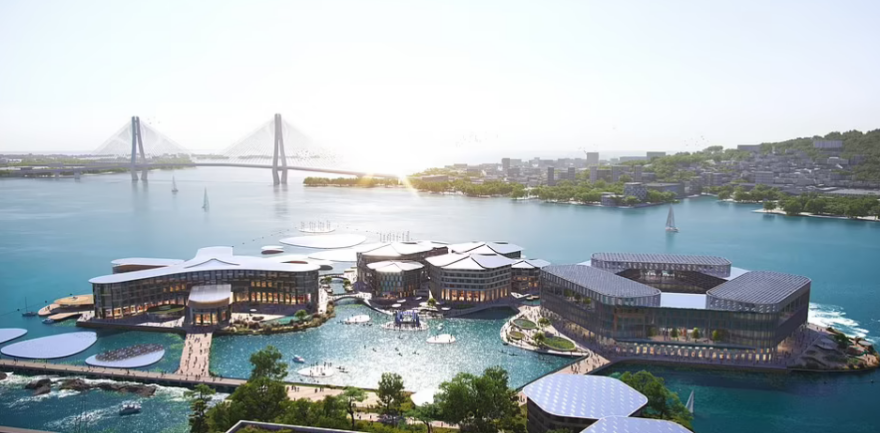 Αυτή θα είναι η πρώτη πλωτή πόλη στον κόσμο - Θα μπορεί να φιλοξενήσει έως και 100.000 ανθρώπους