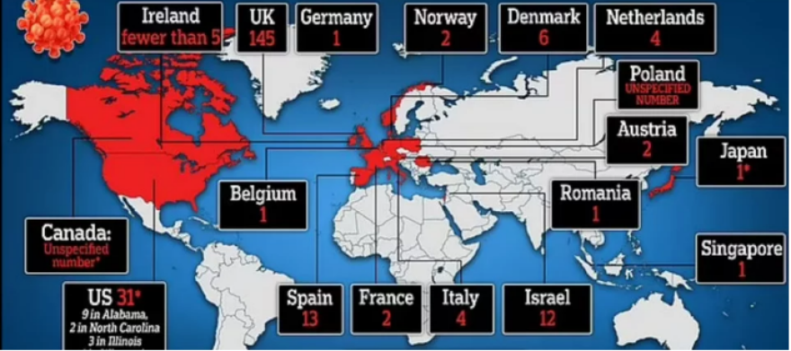 Οξεία ηπατίτιδα - ΠΟΥ: Σε 20 χώρες εξαπλώθηκε, πάνω από 230 κρούσματα  - Δείτε τον χάρτη