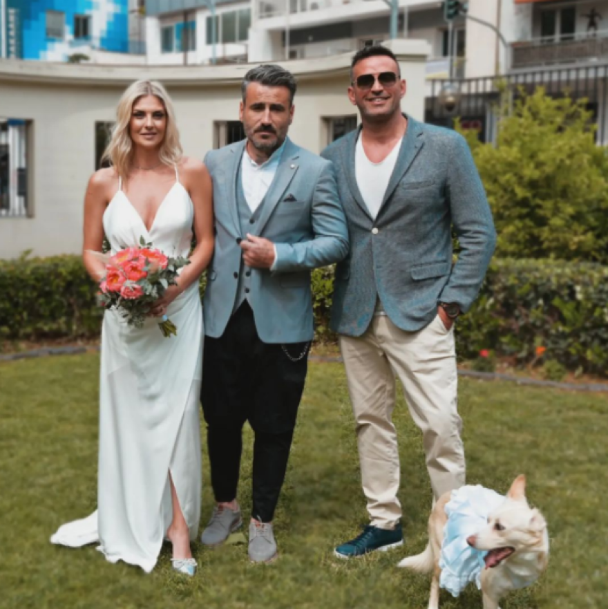 Γιώργος Μαυρίδης: Το φωτογραφικό άλμπουμ του γάμου του με την Κρίστη Καθάργια