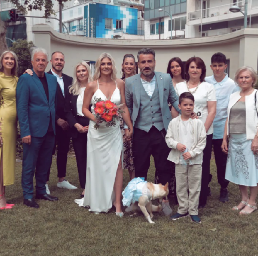 Γιώργος Μαυρίδης: Το φωτογραφικό άλμπουμ του γάμου του με την Κρίστη Καθάργια