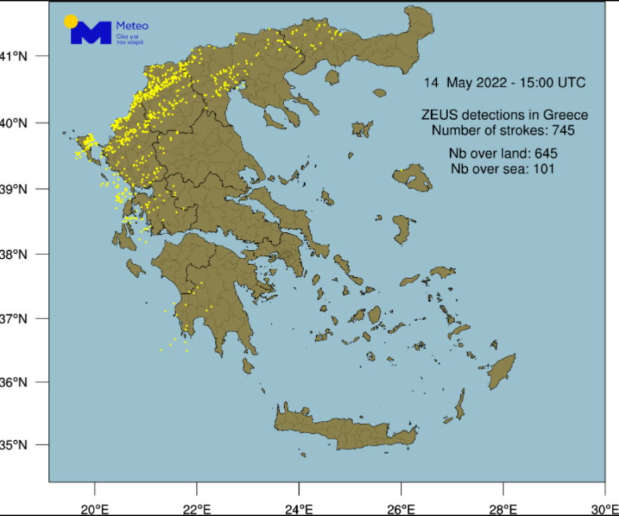 Καιρός: Ζέστη με 32άρια αύριο, «μίνι» κακοκαιρία από την  Πέμπτη με πτώση της θερμοκρασίας