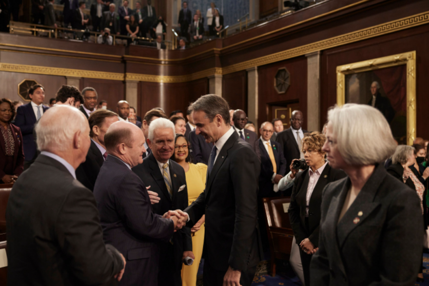 Η ιστορική ομιλία Μητσοτάκη στο Κογκρέσο και τα μηνύματα - Πήρε υποσχέσεις για συνέχιση εμπάργκο σε F-16 και F-35 στην Άγκυρα