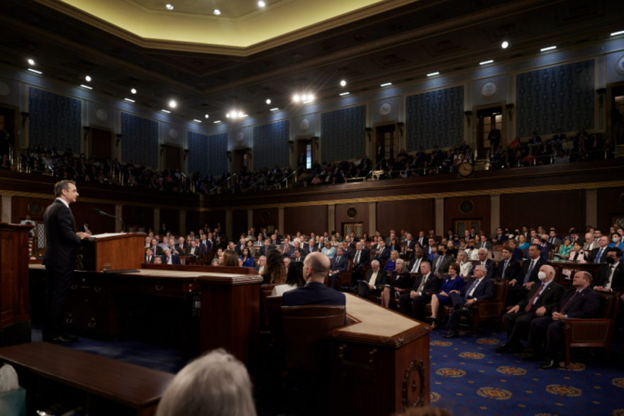 Η ιστορική ομιλία Μητσοτάκη στο Κογκρέσο και τα μηνύματα - Πήρε υποσχέσεις για συνέχιση εμπάργκο σε F-16 και F-35 στην Άγκυρα