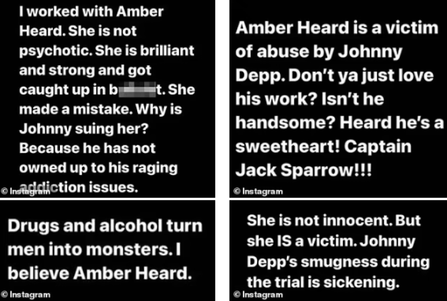 Τζόνι Ντεπ vs Άμπερ Χερντ: Ποιους celebrities έχουν στο πλευρό τους