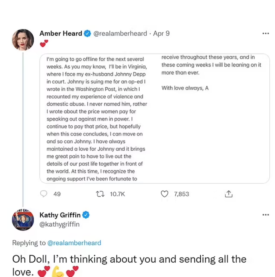 Τζόνι Ντεπ vs Άμπερ Χερντ: Ποιους celebrities έχουν στο πλευρό τους