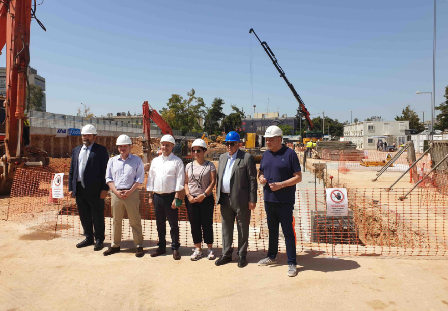 Μετρό Αθήνας: Στο εργοτάξιο στην Κατεχάκη ο Καραμανλής, αρχές του 2023 οι εργασίες για τη νέα Γραμμή 4