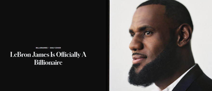 ΛεΜπρόν Τζέιμς: Έγινε ο πρώτος εν ενεργεία παίκτης του ΝΒΑ με περιουσία ενός δισ. δολαρίων!