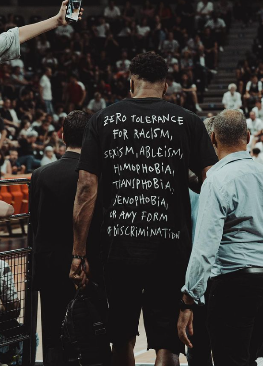 Γιάννης Αντετοκούνμπο: Το αντιρατσιστικό του μήνυμα 