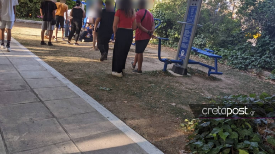 Κρήτη: Βίαιη συμπλοκή μεταξύ νεαρών σε πάρκο στη Νεάπολη - Ένας τραυματίας 