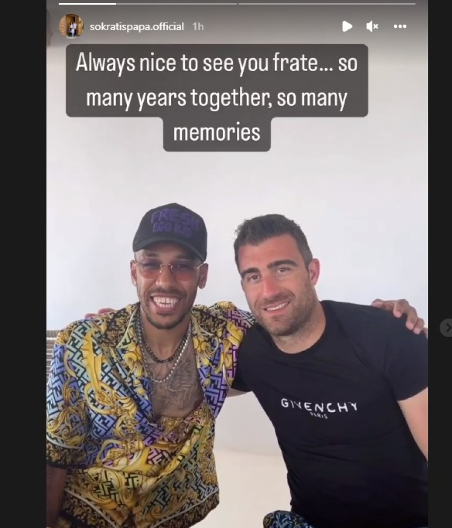 Ολυμπιακός: Ο Παπασταθόπουλος συνάντησε τον Ομπαμεγιάνγκ στη Μύκονο