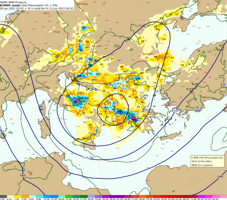 Προειδοποίηση για την κακοκαιρία «GENESIS»: Κίνδυνος για έντονα πλημμυρικά φαινόμενα  