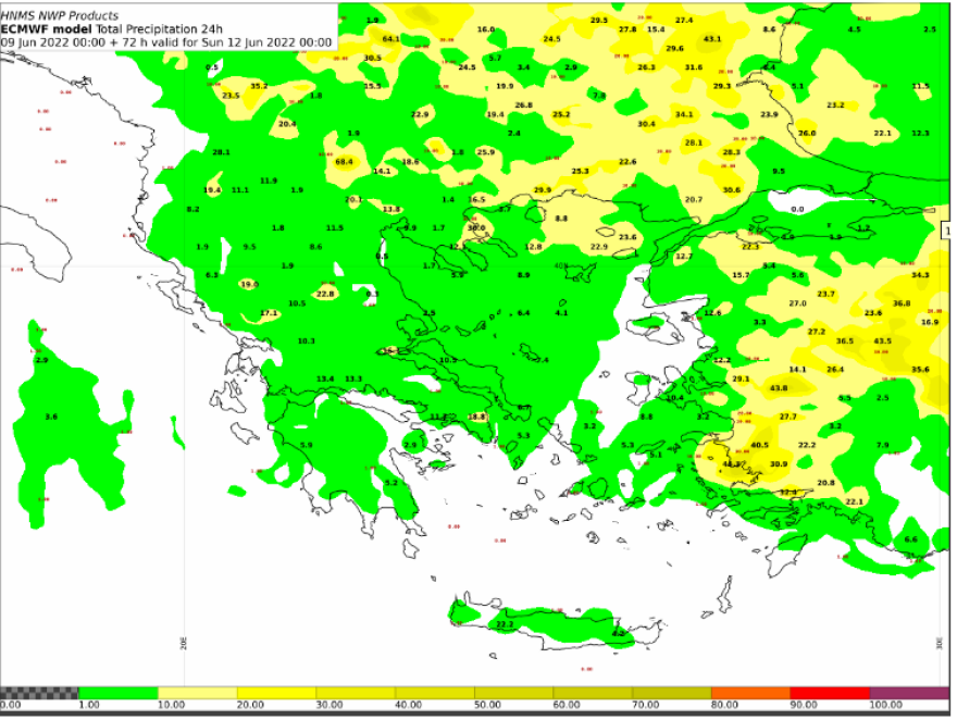 Προειδοποίηση για την κακοκαιρία «GENESIS»: Κίνδυνος για έντονα πλημμυρικά φαινόμενα  