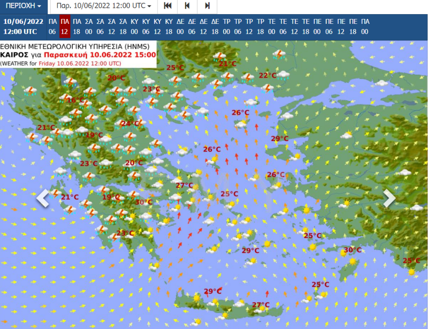 Καιρός: Η κακοκαιρία Genesis «χτυπά» Ιόνιο και δυτικά, δείτε live την πορεία της