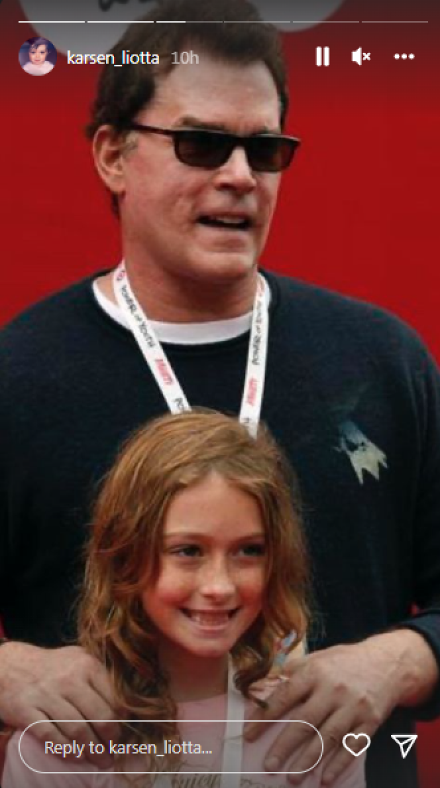 Ρέι Λιότα: Η κόρη του «σπάει» τη σιωπή της - «Ήσουν ο καλύτερος μπαμπάς που θα μπορούσε κανείς να ζητήσει»