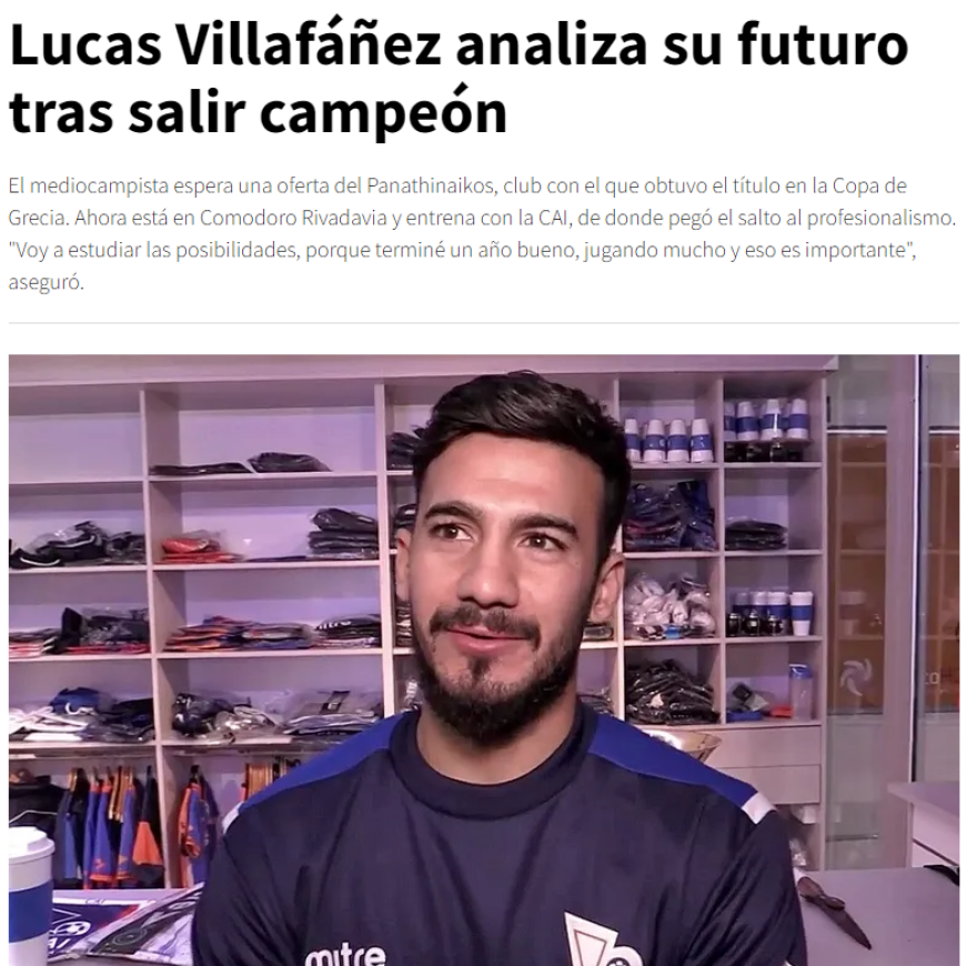 Βιγιαφάνιες: «Περιμένω πρόταση από τον Παναθηναϊκό, αλλιώς θα συνεχίσω σε άλλη χώρα»