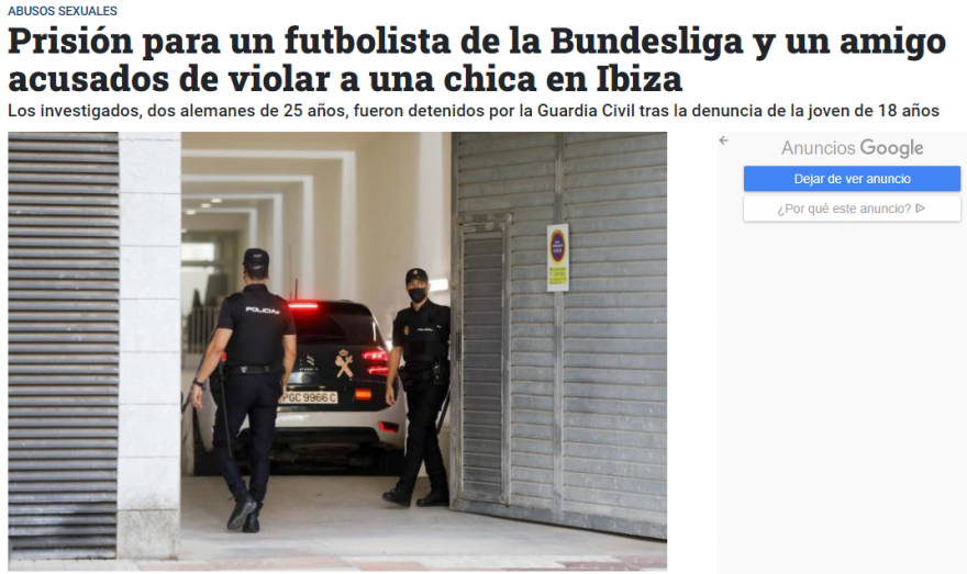  Ατακάν Καραζόρ: Συνελήφθη στην Ίμπιζα με την κατηγορία του βιασμού 