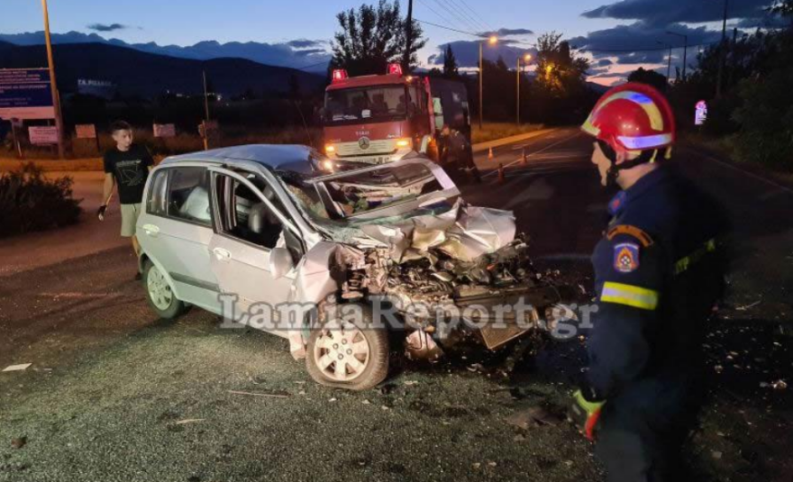 Θανατηφόρο τροχαίο στη Λαμία: IX «καρφώθηκε» σε φορτηγό, νεκρός ένας 47χρονος