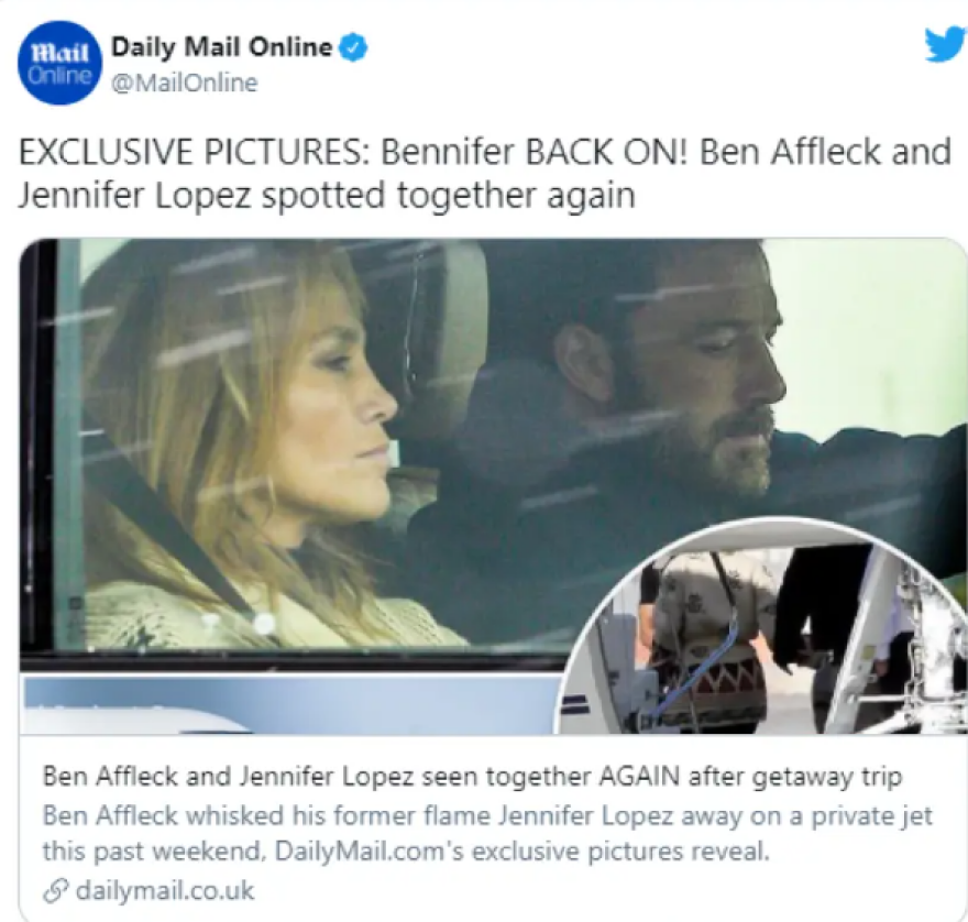 Μπεν Άφλεκ: Το παράπονο του ηθοποιού για το πώς προβλήθηκε από τα media η σχέση του με την Τζένιφερ Λόπεζ