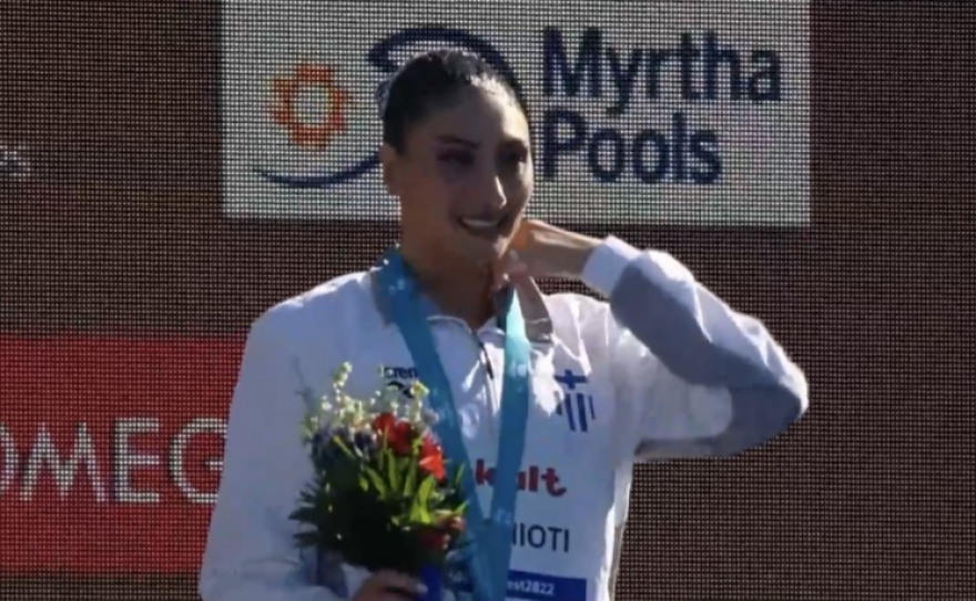 Ευαγγελία Πλατανιώτη: Χάλκινο μετάλλιο στο Παγκόσμιο πρωτάθλημα 