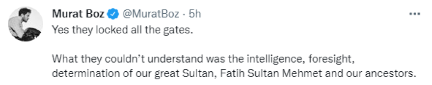 Έλον Μασκ: Εξόργισε τους Τούρκους με ένα... tweet που μιλά για «Κωνσταντινούπολη»