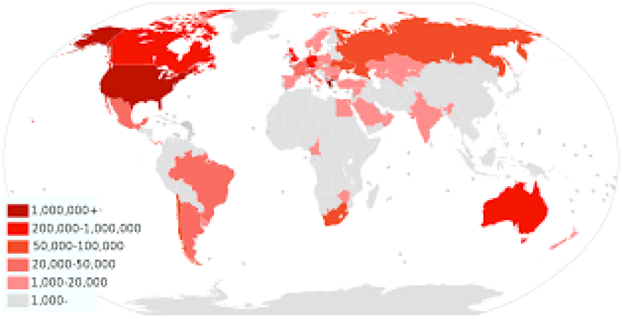 Πόσοι είναι οι απόδημοι Έλληνες σήμερα διασκορπισμένοι σε όλες τις γωνιές του πλανήτη