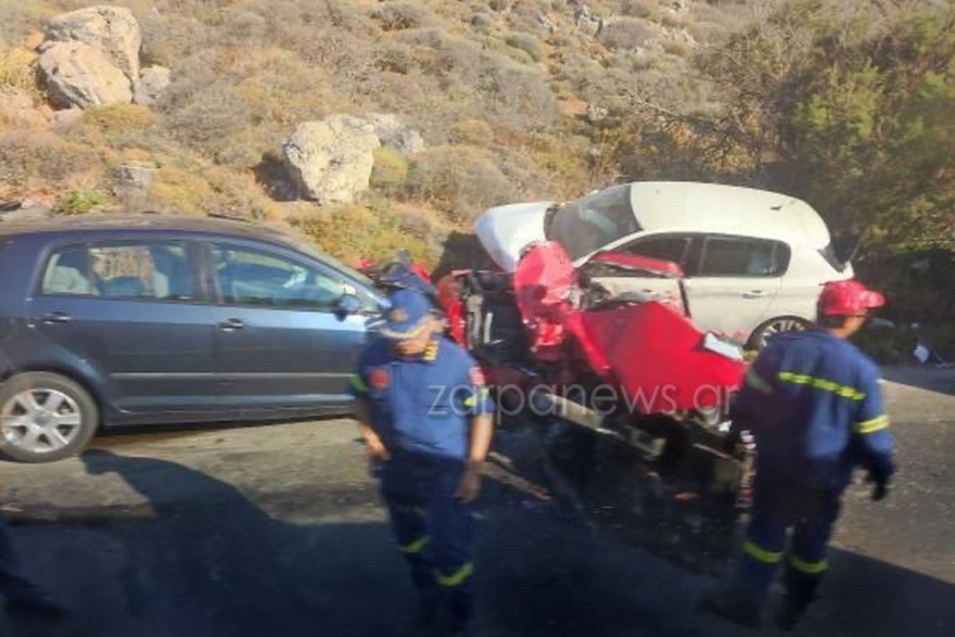 Τροχαίο δυστύχημα με έναν νεκρό στο Ρέθυμνο - Στο νοσοκομείο σοβαρά τραυματισμένα τέσσερα άτομα