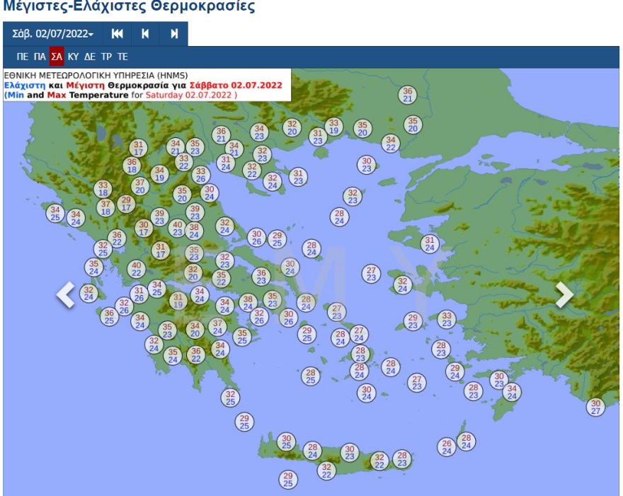Καιρός: Ζέστη αλλά και βοριάδες σήμερα, έρχεται Σαββατοκύριακο με 38άρια 