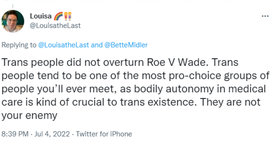 Η ανάρτηση της Μπέτι Μίντλερ που εκνεύρισε το Twitter - «Δεν μας αποκαλούν γυναίκες πια»