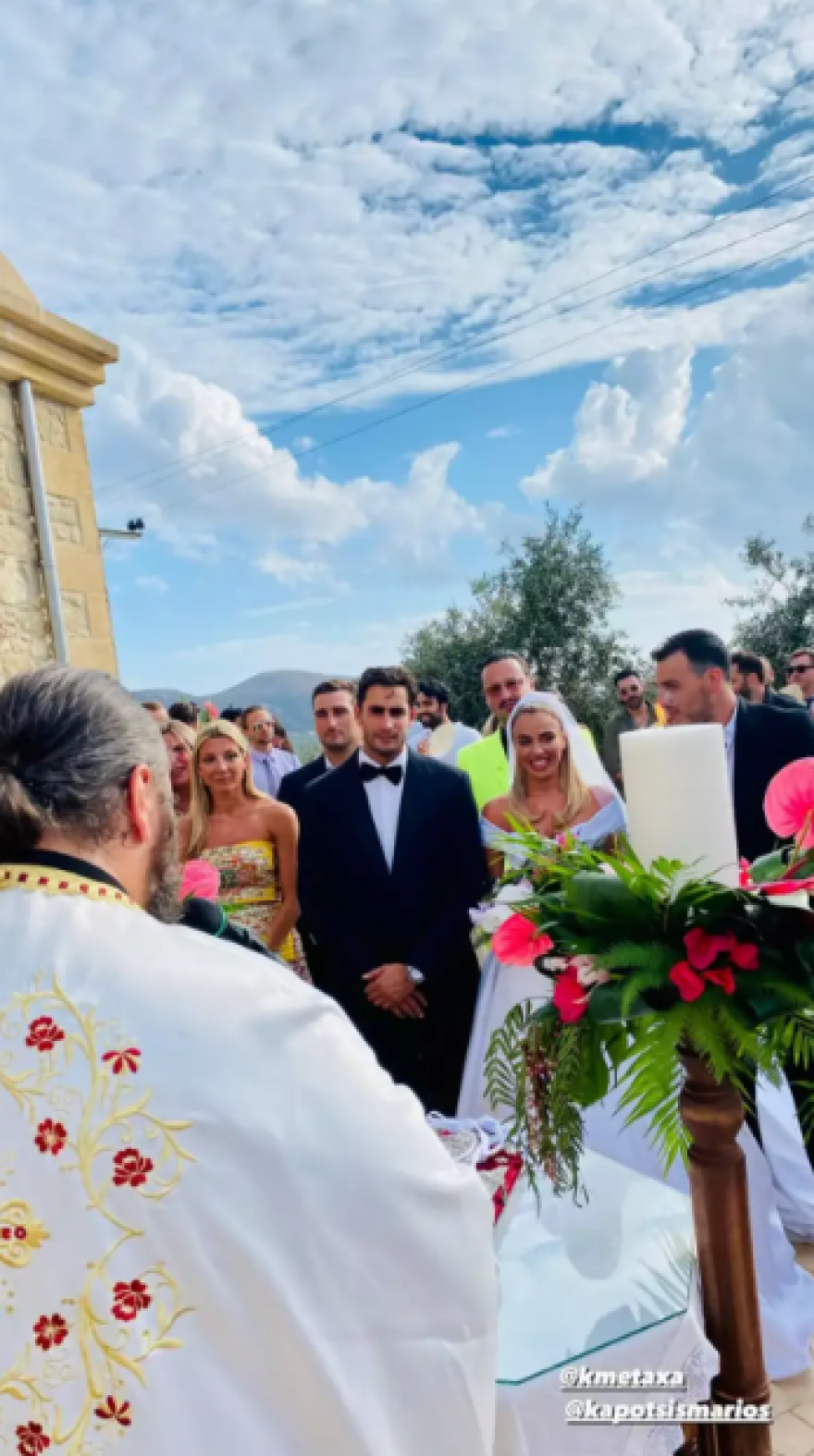 Κόνι Μεταξά - Μάριος Καπότσης: Οι δύο γάμοι, οι όρκοι αγάπης και το ξέφρενο πάρτι με Πανταζή και Φουρέιρα