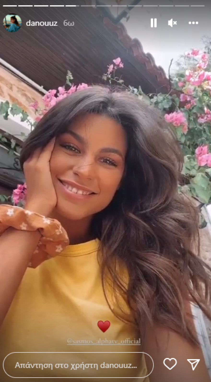 Σασμός - Δανάη Παππά: Οι νέες φωτογραφίες της από τα γυρίσματα της σειράς