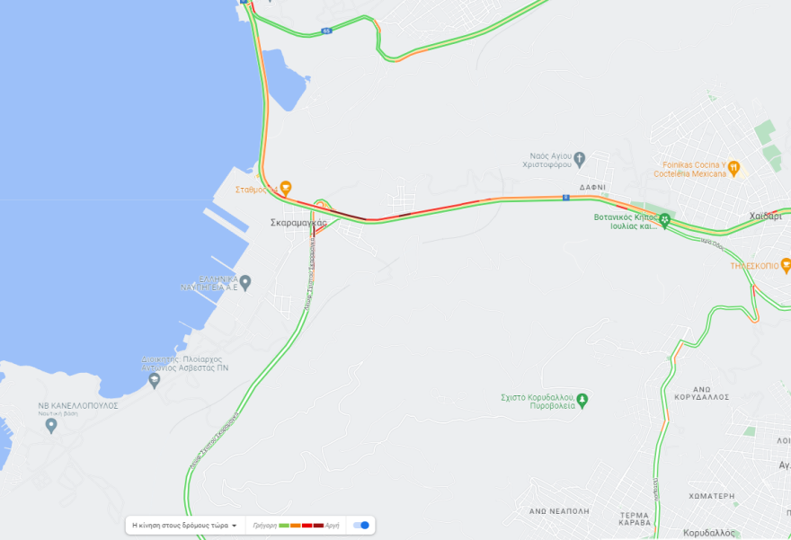 Κίνηση στους δρόμους: Μποτιλιάρισμα στον Κηφισό - Πού αλλού υπάρχουν προβλήματα