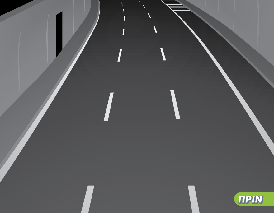 Η «άσπρη σήραγγα» είναι μια νέα οδηγική εμπειρία