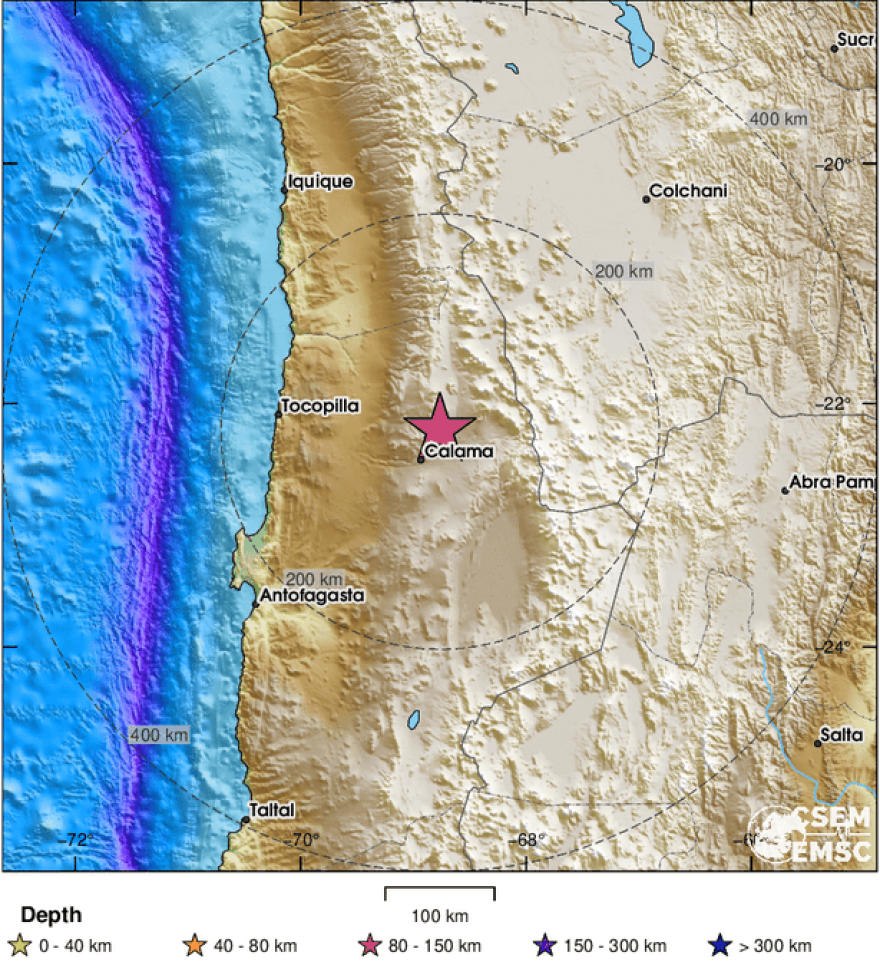 Σεισμός 6,1 Ρίχτερ στη Χιλή