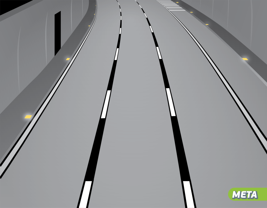 Η «άσπρη σήραγγα» είναι μια νέα οδηγική εμπειρία