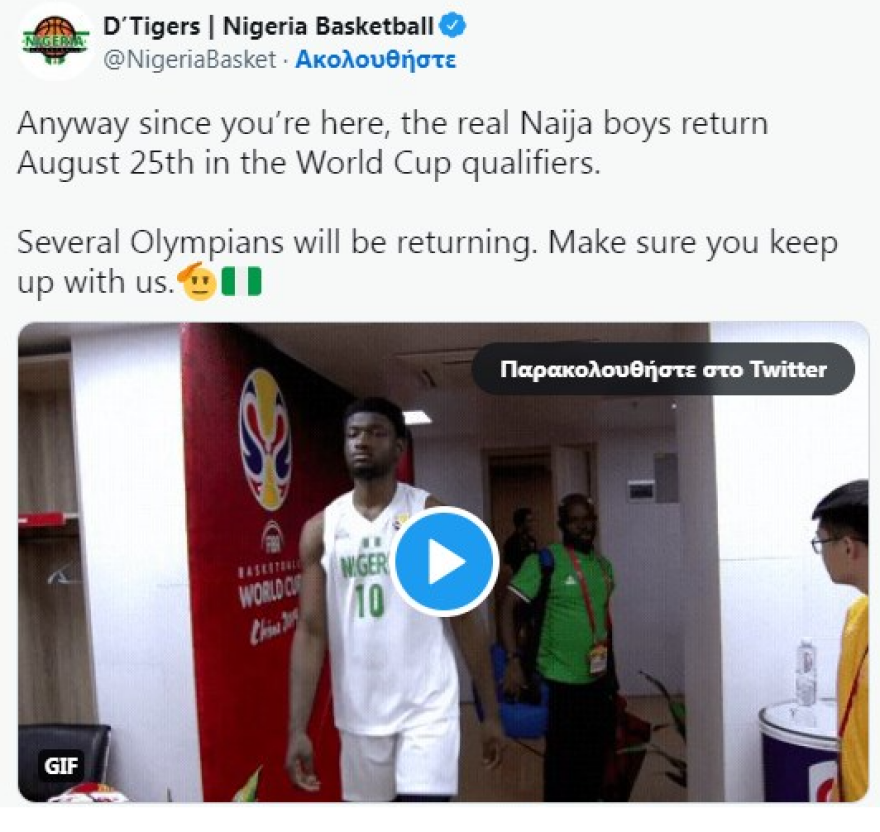 Γιάννης Αντετοκούνμπο: Ειρωνική ανάρτηση των Νιγηριανών 