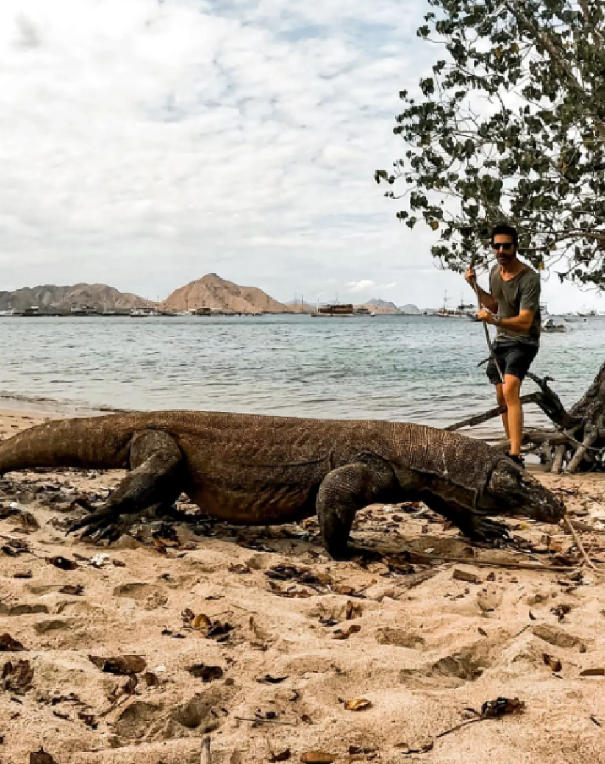 Μαρίνα Βερνίκου - Μίλτος Καμπουρίδης: Οικογενειακές διακοπές στην Ινδονησία
