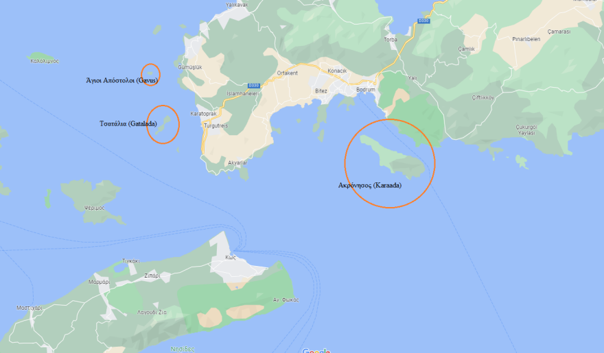 Κάλυμνος: Γυναίκα βγάζει στο… «σφυρί» τουρκική νησίδα ανοιχτά της Αλικαρνασσού 