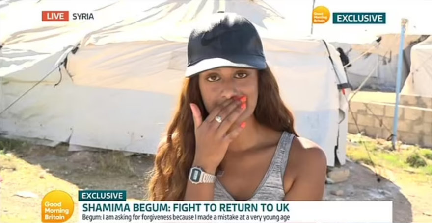 Σαμίμα Μπεγκούμ: Η βρετανίδα «νύφη του ISIS» μεταφέρθηκε «κρυφά» στη Συρία από Καναδό κατάσκοπο, σύμφωνα με νέο βιβλίο