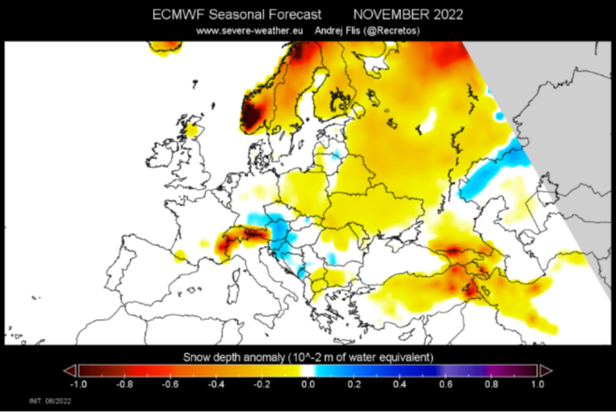 Καιρός: Έρχεται ζεστός χειμώνας με λιγότερες χιονοπτώσεις - Τι δείχνουν οι πρώτες εκτιμήσεις 