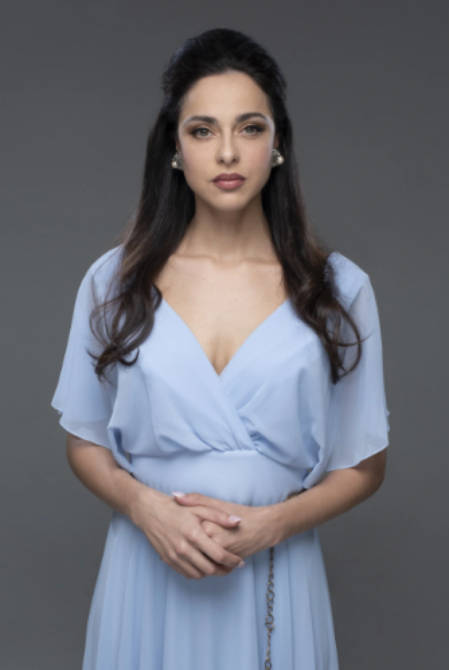 Ευαγγελία Συριοπούλου: Η φωτογραφία της από τα γυρίσματα της σειράς «Παράδεισος των Κυριών»