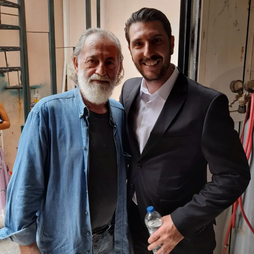 Σασμός:  Ο Μιχάλης Αεράκης δημοσίευσε φωτογραφίες από τα γυρίσματα