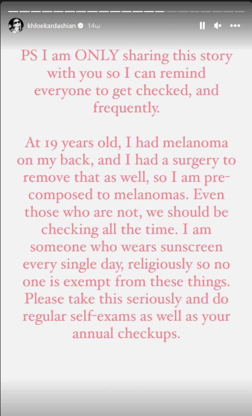 Κλόε Καρντάσιαν: Αφαίρεσε όγκο από το πρόσωπό της - «Ευγνώμων που το κατάλαβα νωρίς»