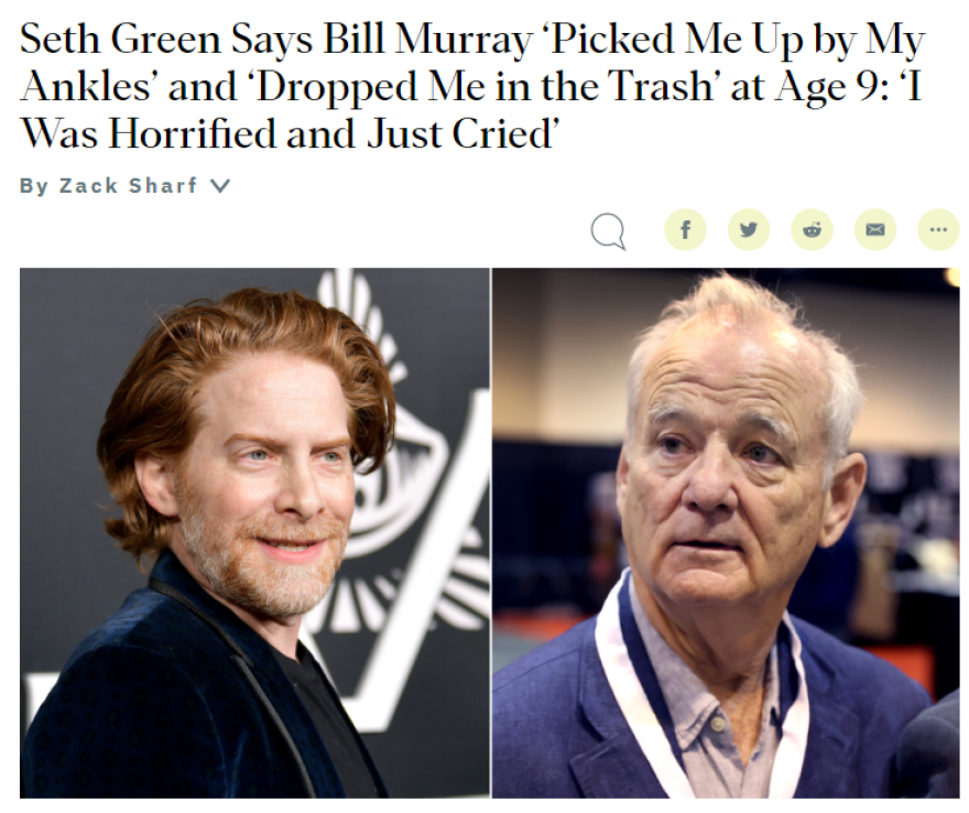 Μπιλ Μάρεϊ: Η «σκοτεινή» πλευρά του κωμικού ηθοποιού - Όλα όσα έκανε σε συναδέλφους του