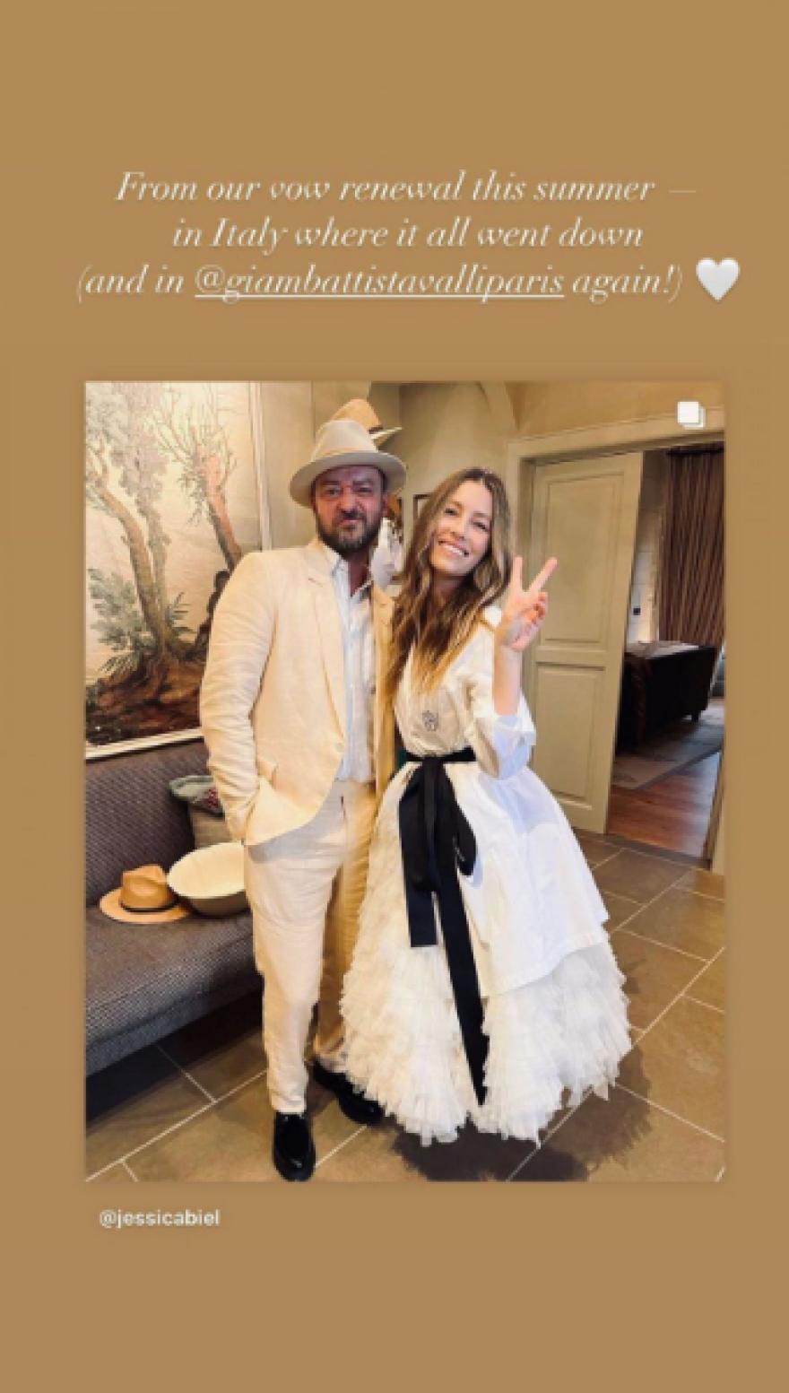 Τζάστιν Τίμπερλεϊκ - Τζέσικα Μπίελ: Ανανέωσαν κρυφά τους γαμήλιους όρκους τους