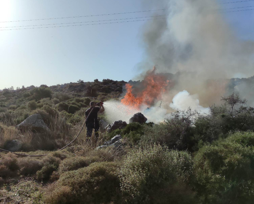 Φωτιά τώρα στο δάσος της Κέρης - Μεγάλη επιχείρηση της Πυροσβεστικής	
